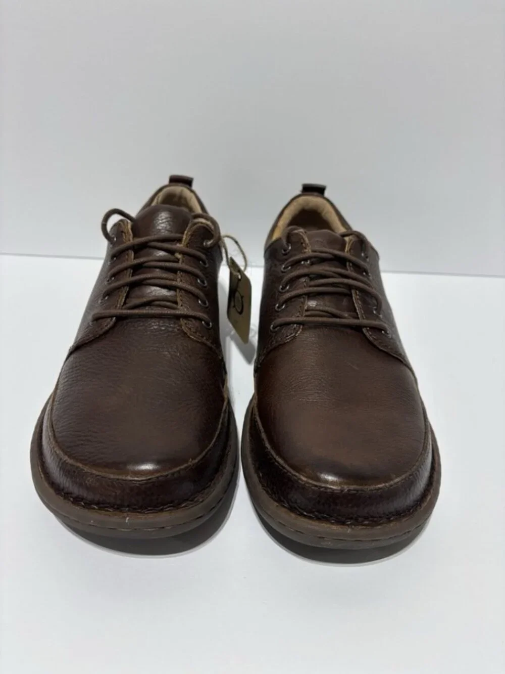 Born Men’s Nigel 3-Eye Brown Leather Oxford, Size 11 M